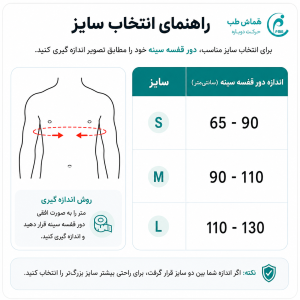 سایز استرنوم آتل دار