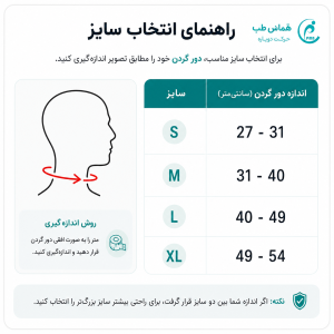 سایز گردنبندها